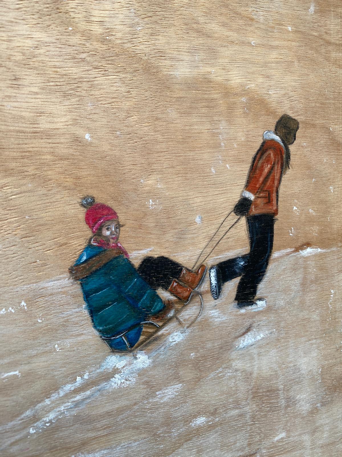 Sporen in de sneeuw_